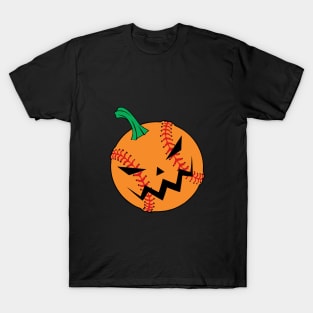 A Pumpkin Baseball T-Shirt